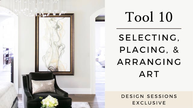 Selecting, Placing & Arranging Art