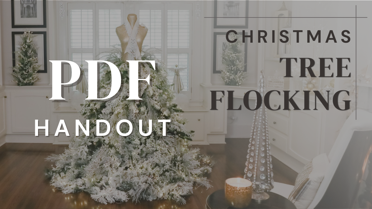 PDF | Christmas Tree Flocking