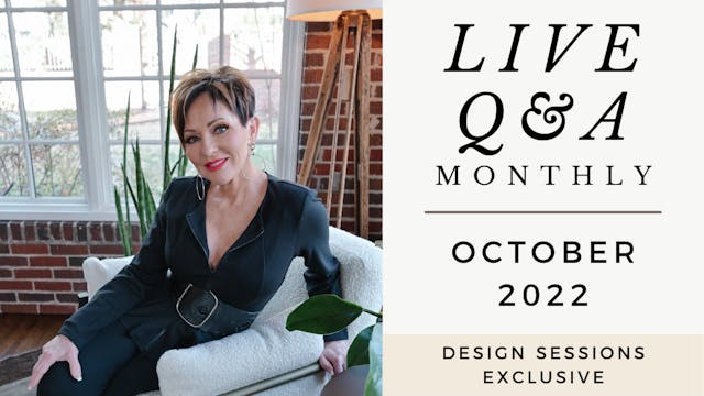 October 2022 Live Q&A with Rebecca
