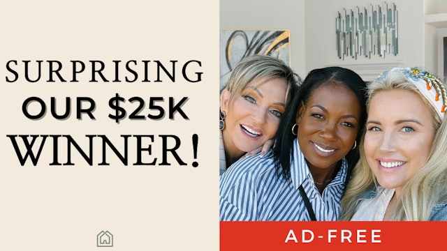Surprising Viewer with a $25K Home Design Giveaway! 