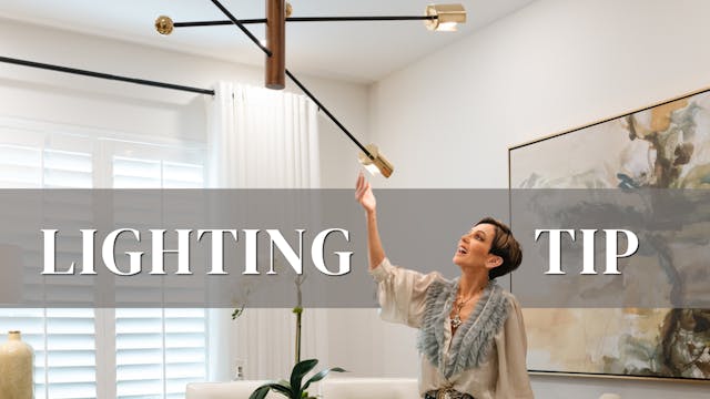 Lighting Tip
