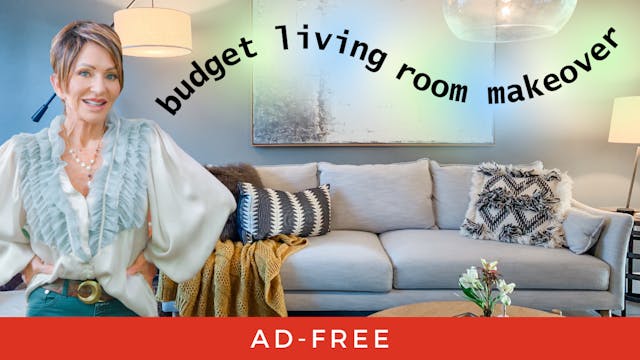 Affordable Living Room Makeover - You...