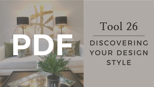 PDF | Tool 26 - Discovering Your Design Style
