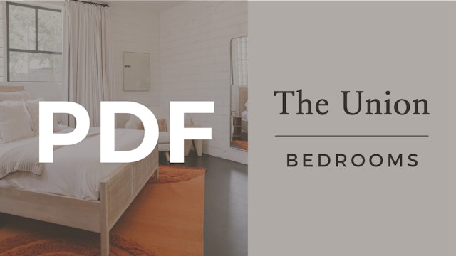 PDF | The Union: Bedrooms
