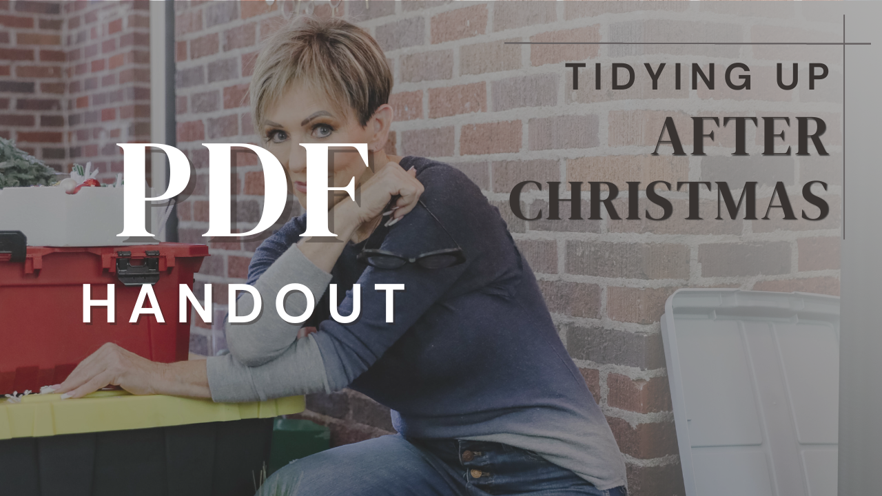 PDF | Tidying Up After Christmas