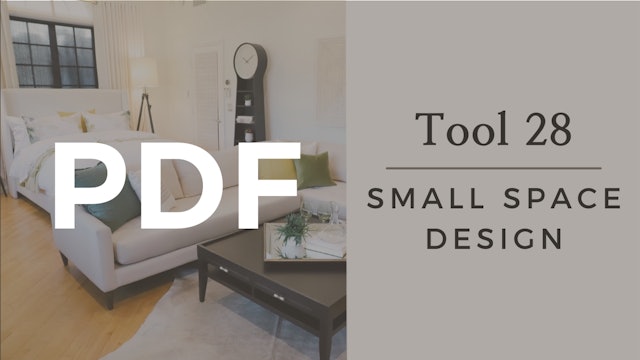 PDF | Tool 28 - Small Space Design