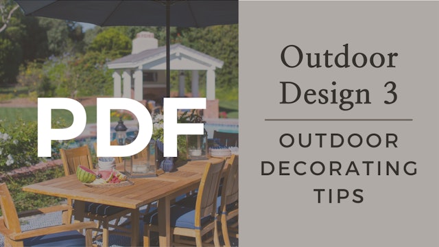 PDF | Outdoor 3 - Outdoor Decorating Tips
