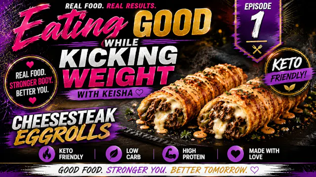 1. Cheesesteak Eggrolls