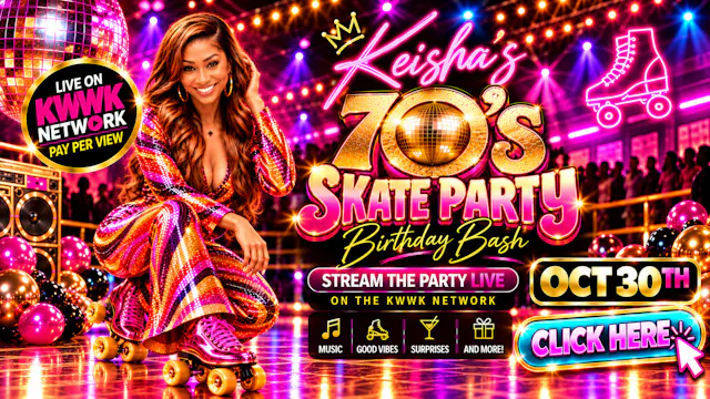 Keisha's 70's Skate Party Birthday Bash