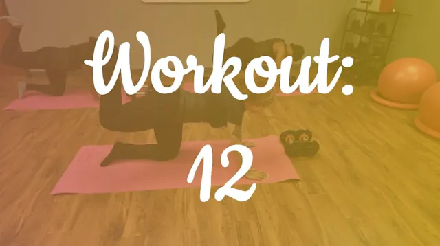 Workout 12: Glutes & Legs