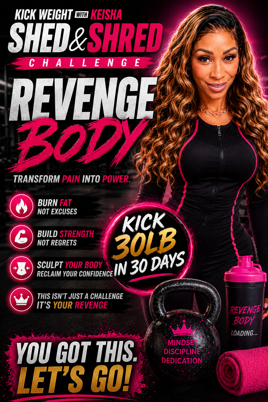 NEW CHALLENGE: Revenge Body