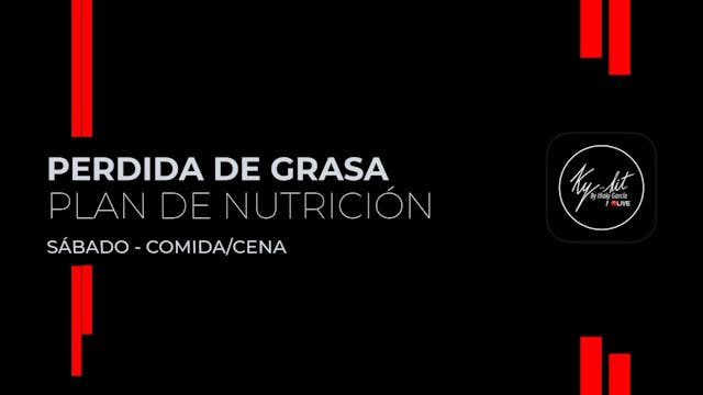 9. Sábado - Comida / Cena - Plan per...