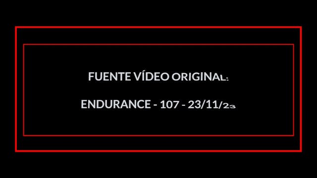 ENDURANCE EN 30 MIN - 25 (23/11/23)