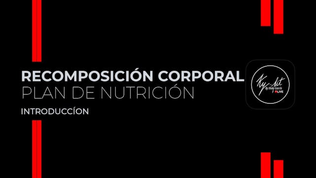 1. Introducción - Plan recomposició...