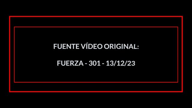 FUERZA EN 30 MIN - 57 (13/12/23)