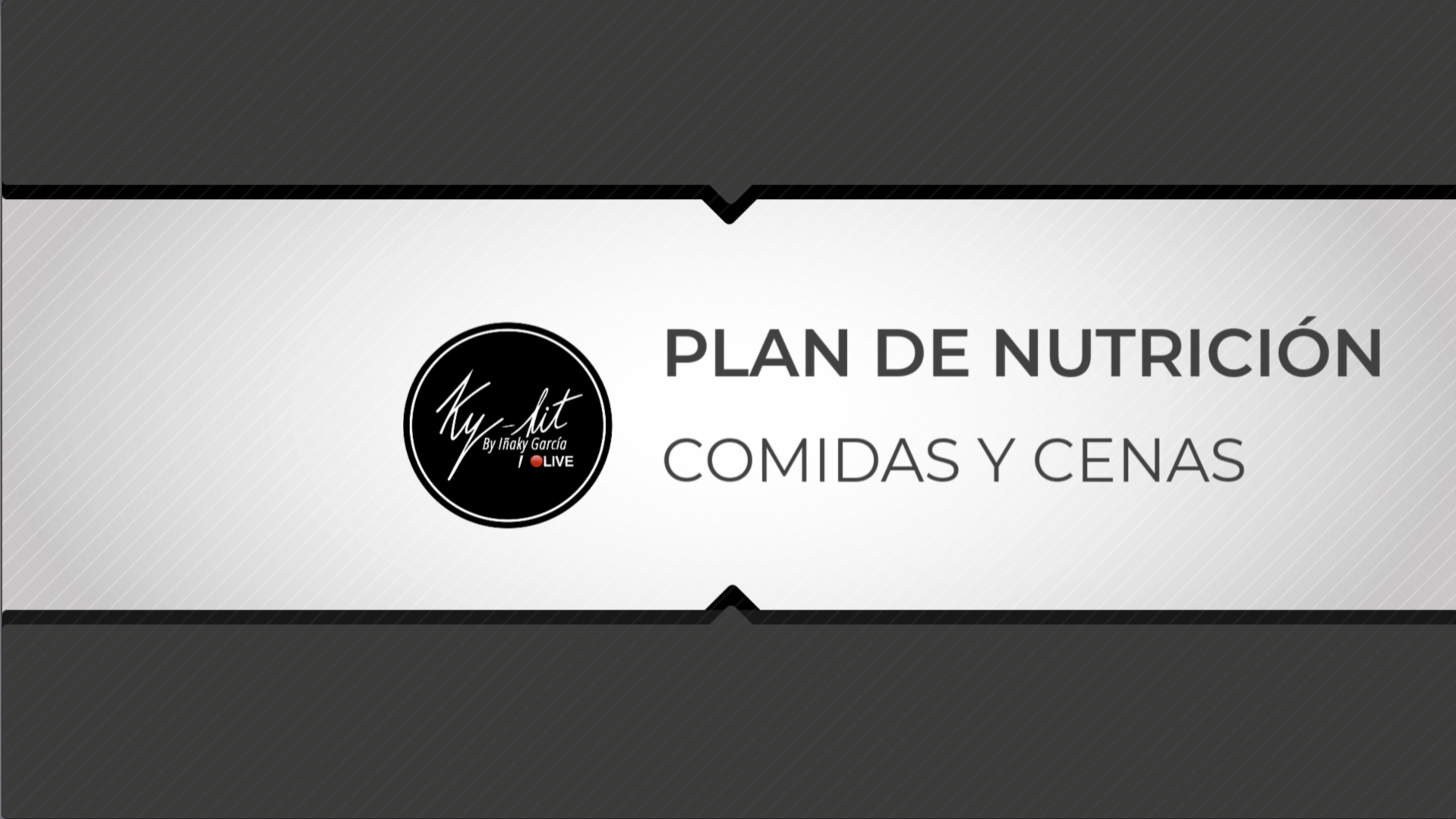 NUTRICIÓN - 05 - NOVIEMBRE 2021 - COMIDAS Y CENAS