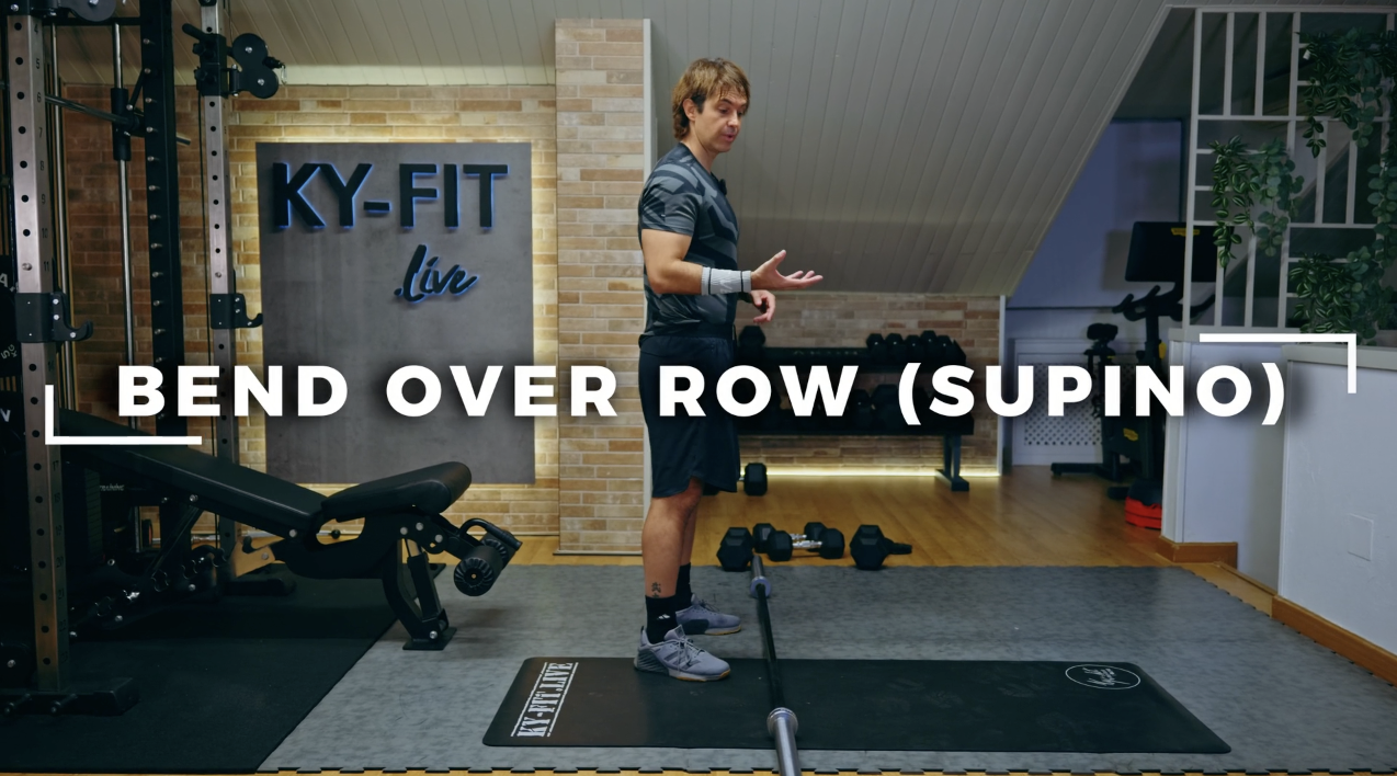 18 | Bend over row (supino) | TÉCNICA