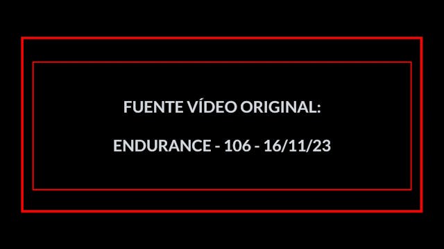 ENDURANCE EN 30 MIN - 24 (16/11/23)