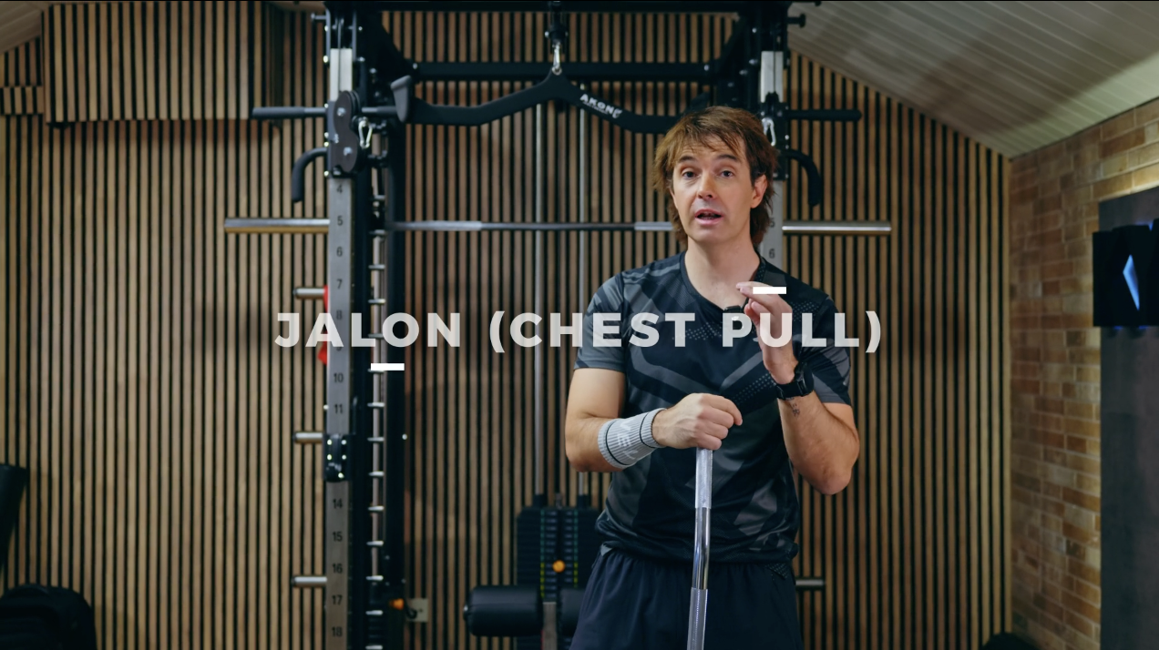 12 | Jalón al pecho | TÉCNICA