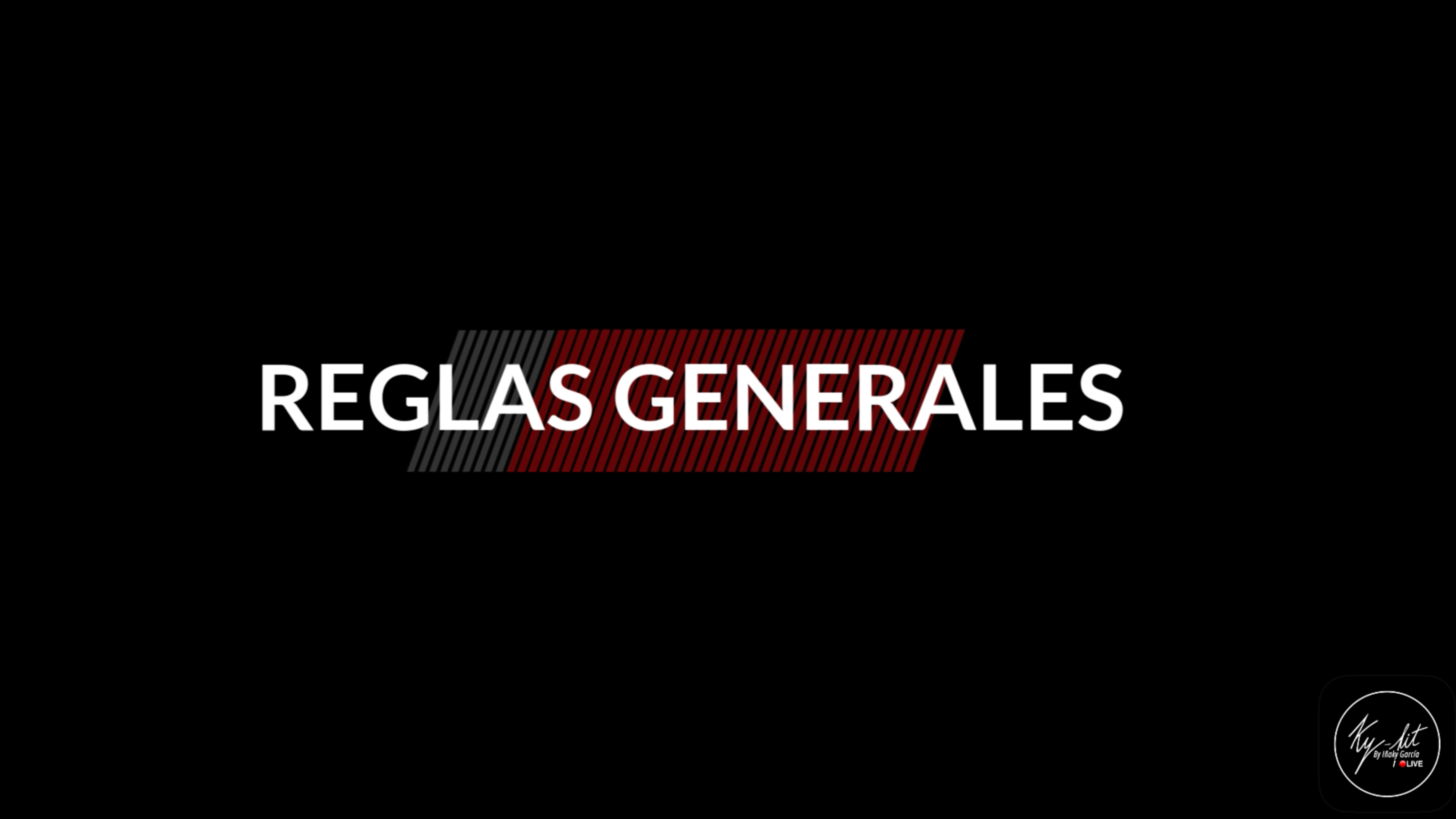 NUTRICIÓN - MARZO 2021 - REGLAS GENERALES