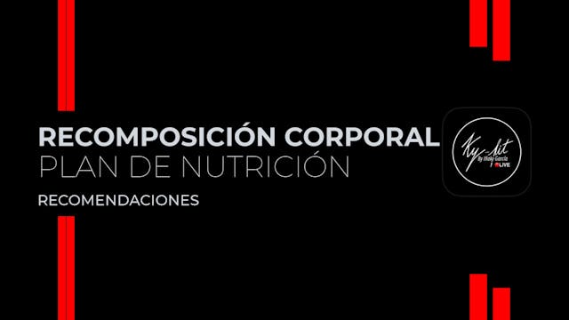 11. Recomendaciones - Plan recomposic...