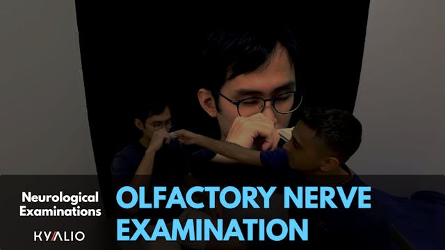 Olfactory Nerve Examination