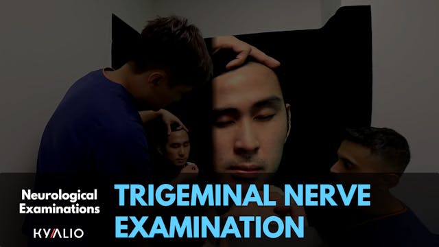 Trigeminal Nerve Examination