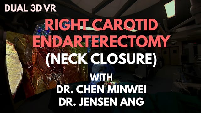 Muscle and Skin Suturing: Carotid Endarterectomy