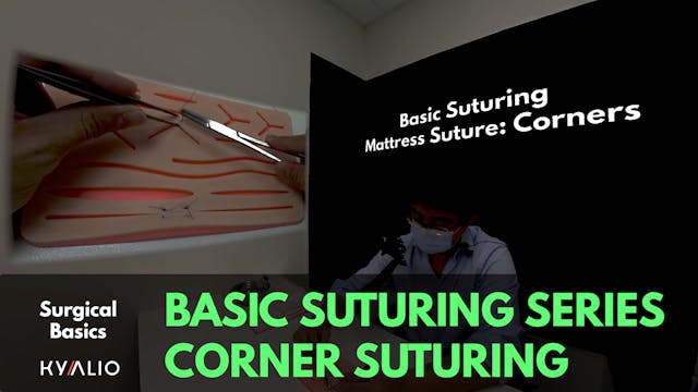 Basic Suturing: Corners