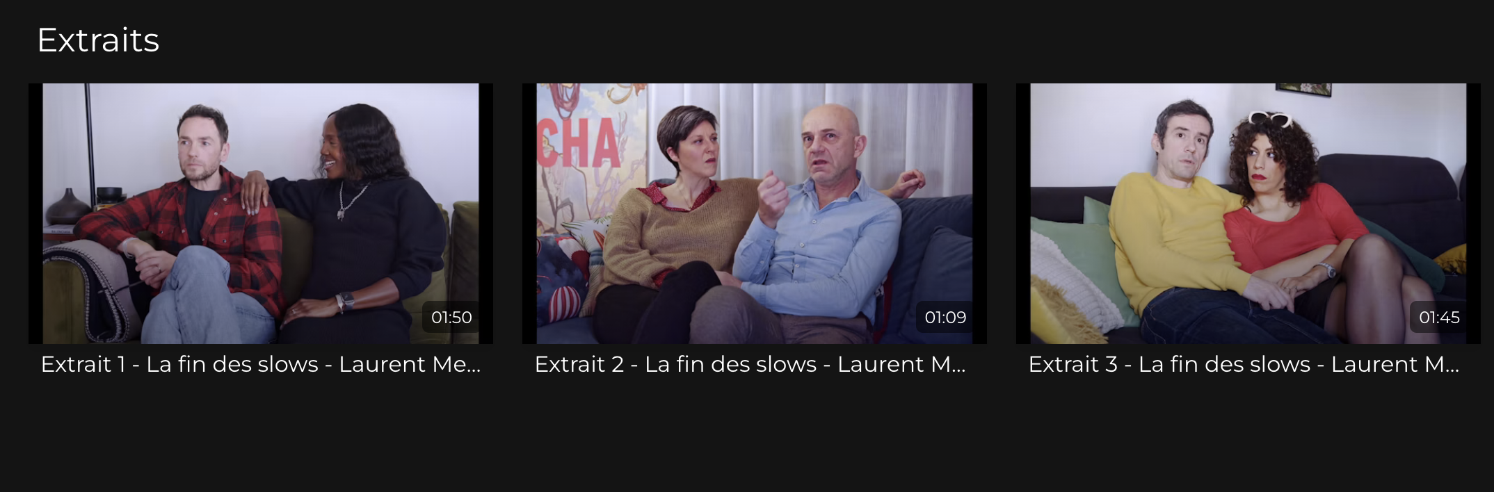 Extraits