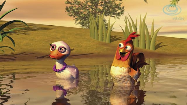 El gallo y la pata