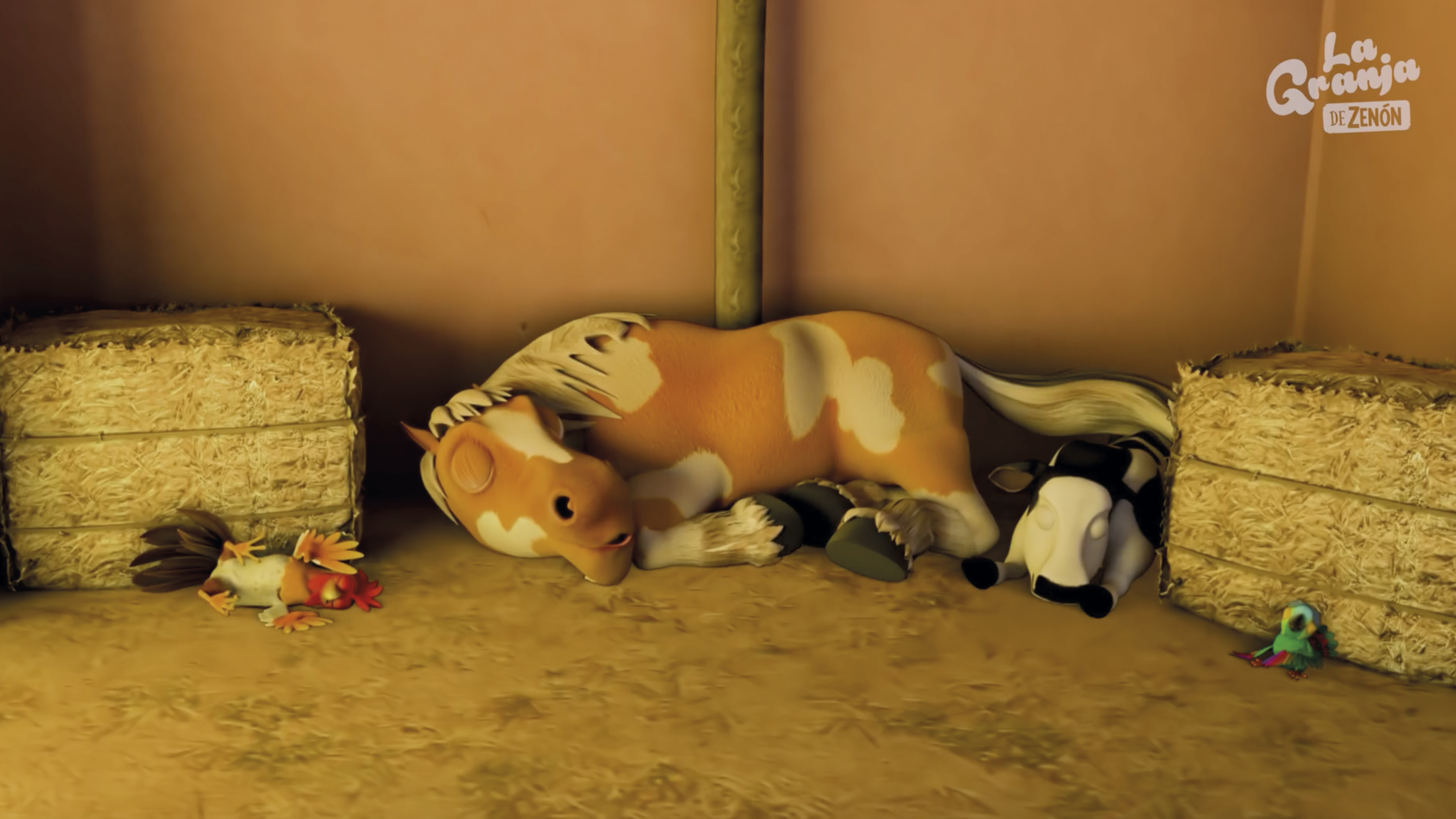 La vaca Lola va a tener un ternerito