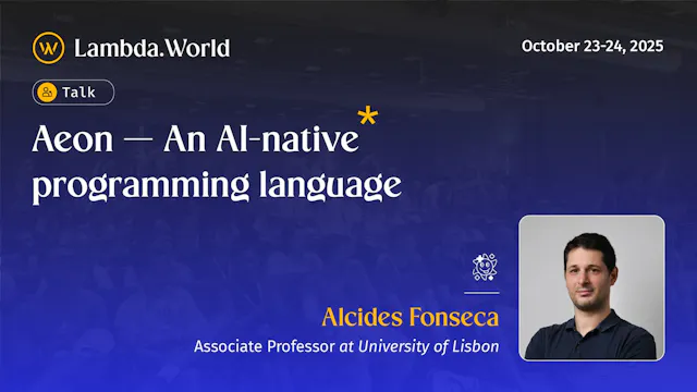 Aeon — An AI-native programming language by Alcides Fonseca