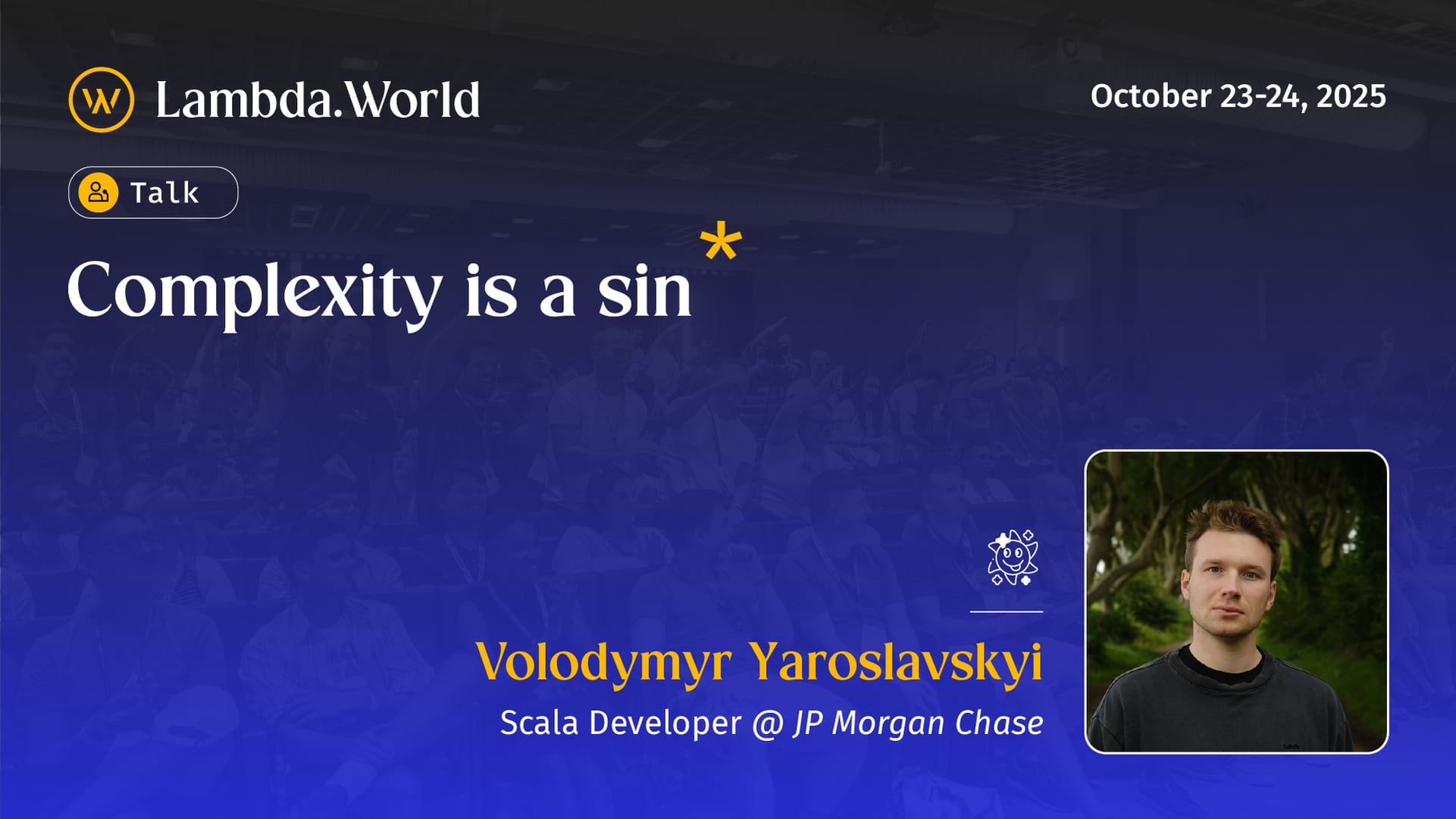 Complexity is a sin by Volodymyr Yaroslavskyi