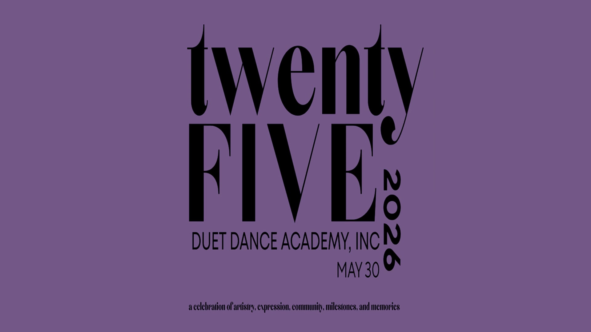 2026DDA - twentyFIVE
