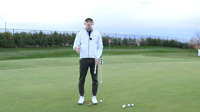 Look at Hole When Putting