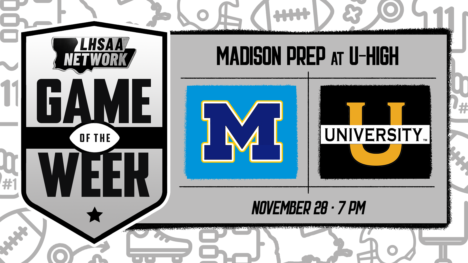 FB: Madison Prep at U-High (2025)