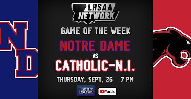 FB: Notre Dame at Catholic-NI (2024)