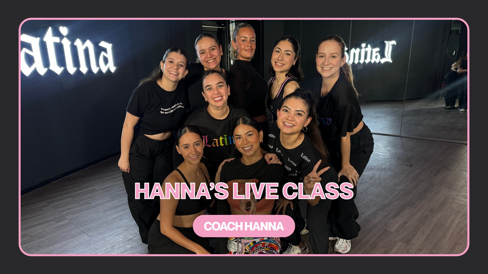 HANNA'S LIVE CLASS