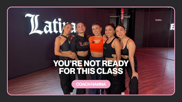 YOU'RE NOT READY FOR THIS CLASS - Live