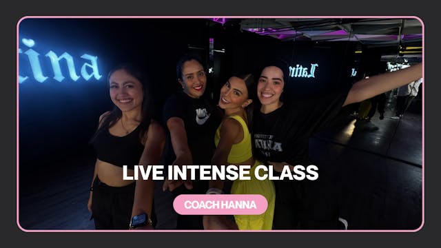 LIVE INTENSE CLASS