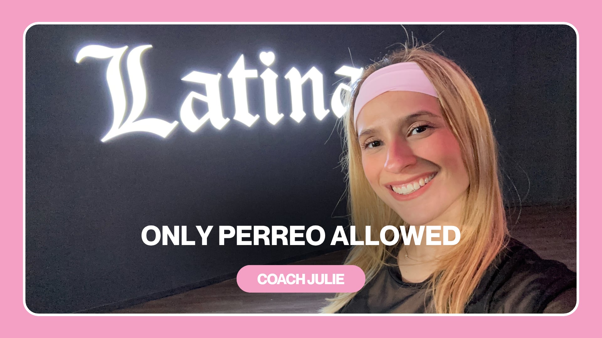 ONLY PERREO ALLOWED