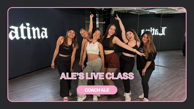 ALE'S LIVE CLASS VOL. 1