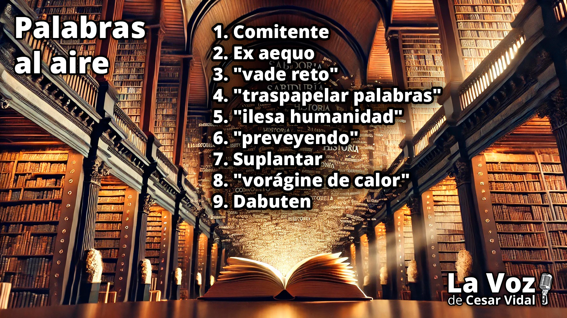 Palabras al aire - 26/05/25