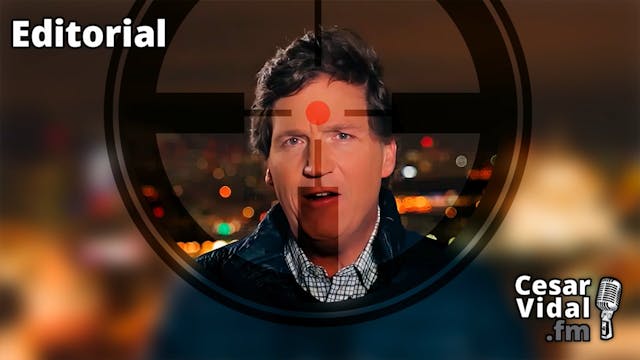 Tucker Carlson se salva de un atentad...