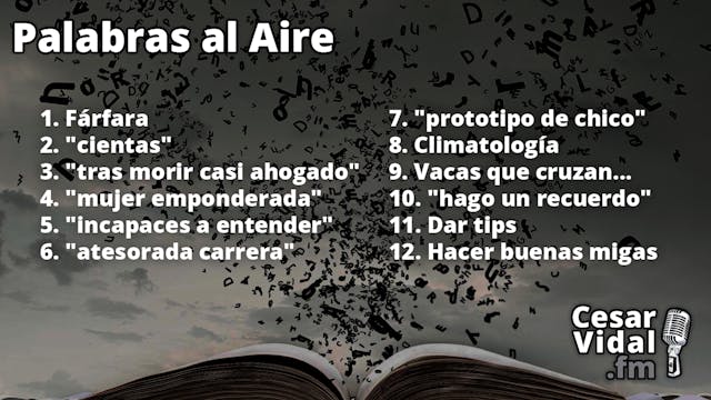 Palabras al aire - 16/09/24