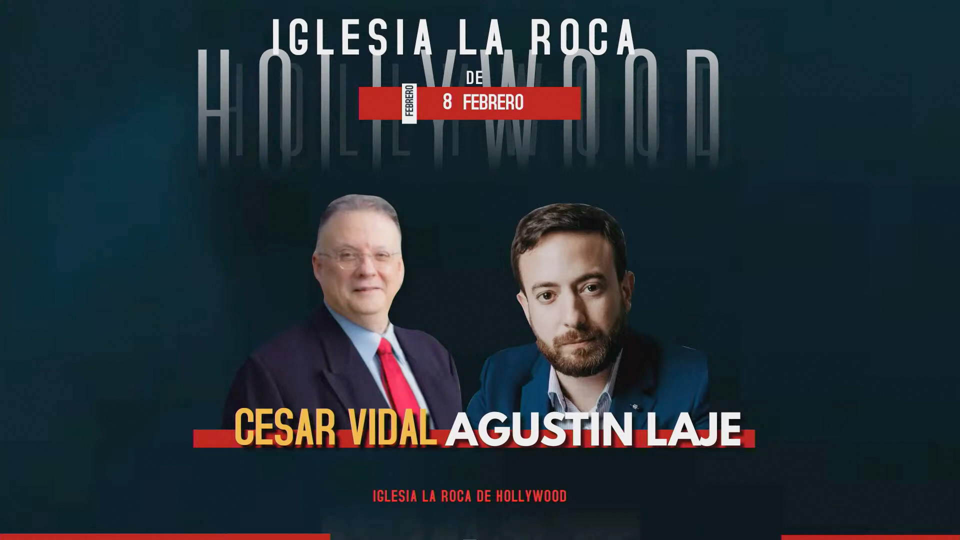 Conferencia de César Vidal y Agustín Laje - 08/02/23