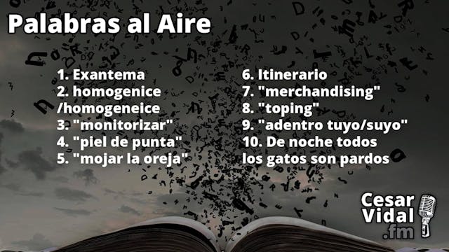 Palabras al aire - 28/10/24