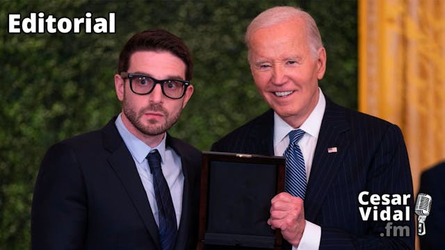 Joe Biden y la medalla presidencial d...