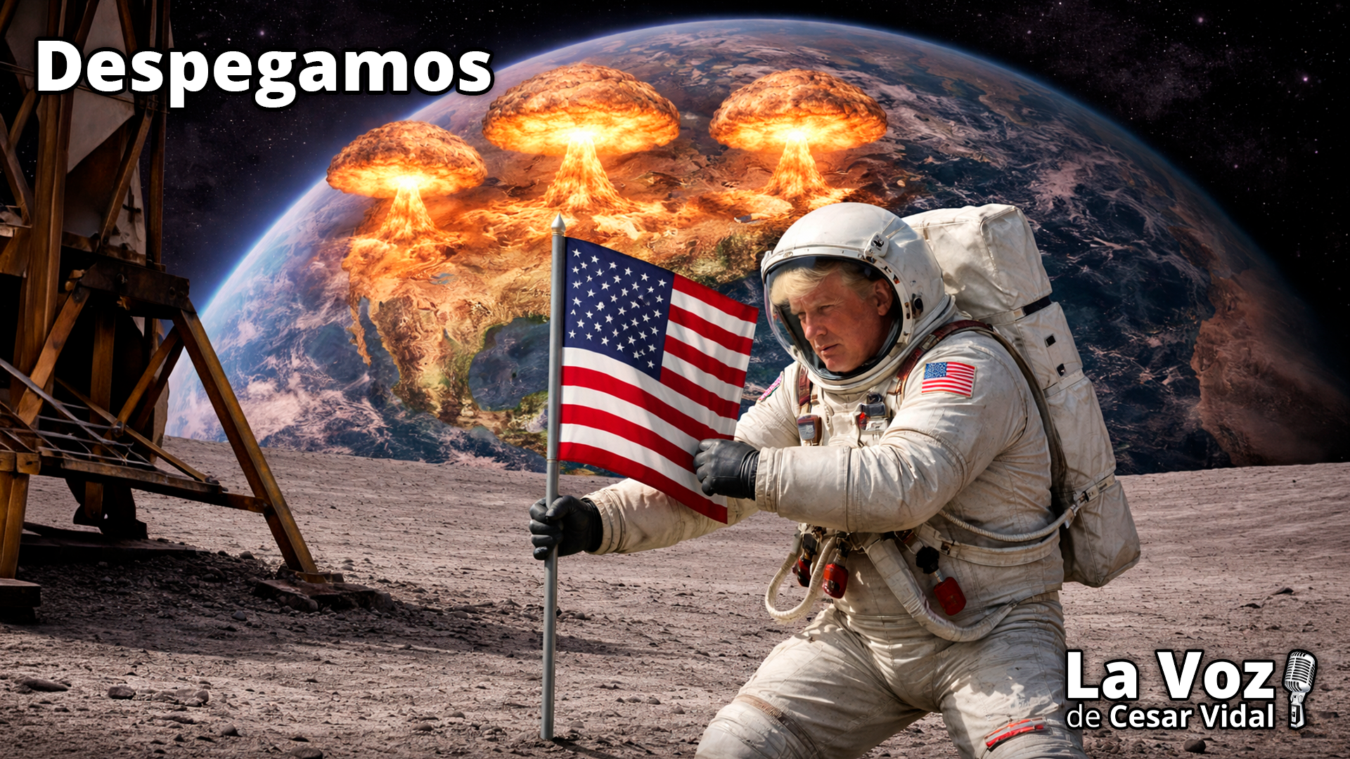 Negociaciones fake, insolvencia EEUU, hambruna ecológica y rumbo a la Luna